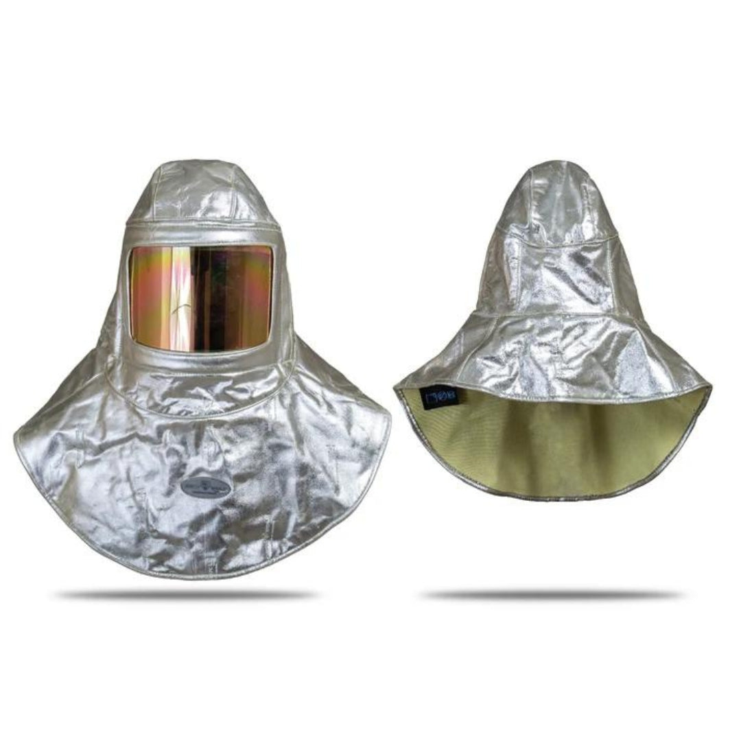 SPX-7004 GRAY WOLF® MULTILAYER ALUMINIZED ARAMID FACE HOOD