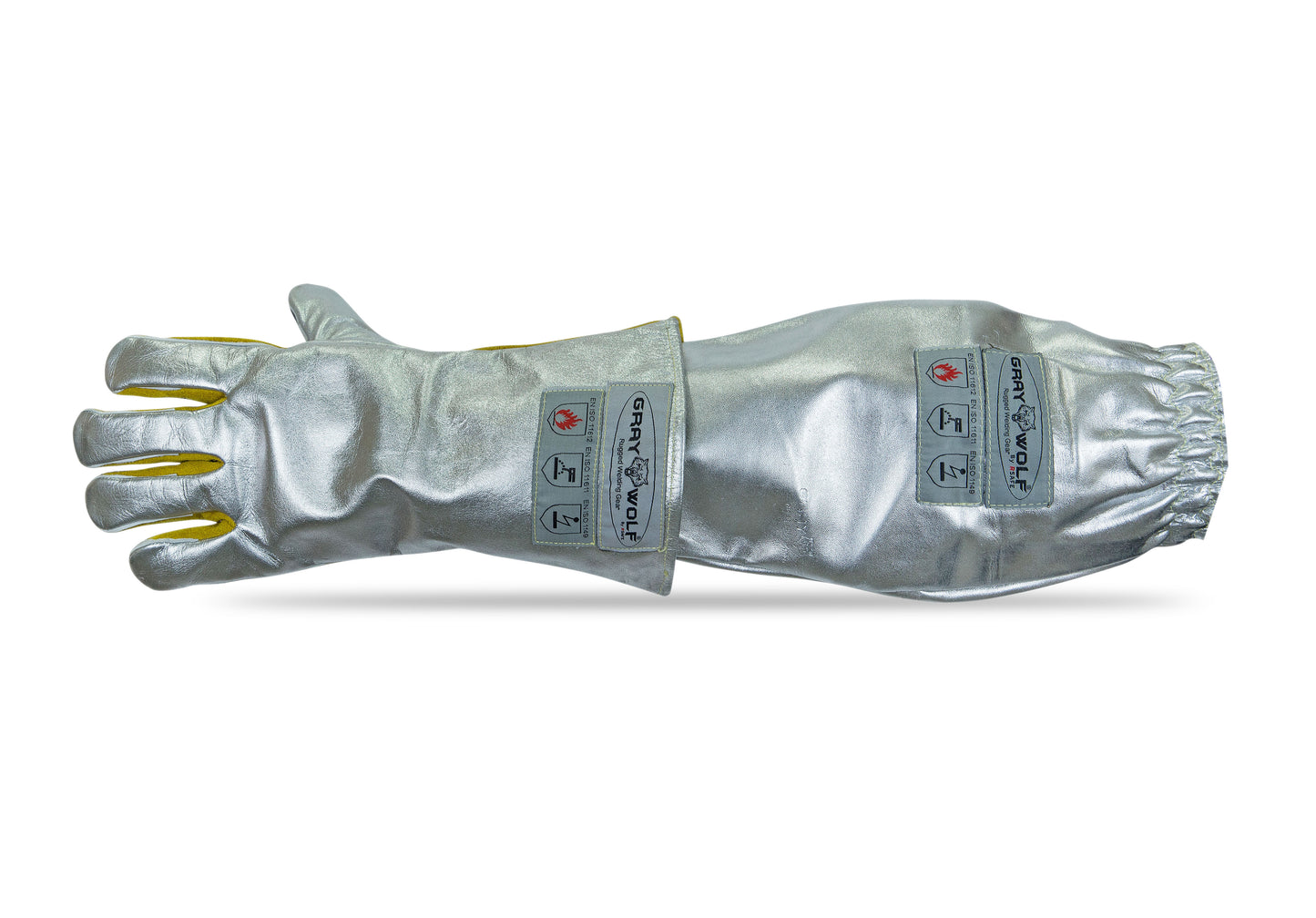 SPX-7011 GRAY WOLF® MULTILAYER ALUMINIZED ARAMID SLEEVE