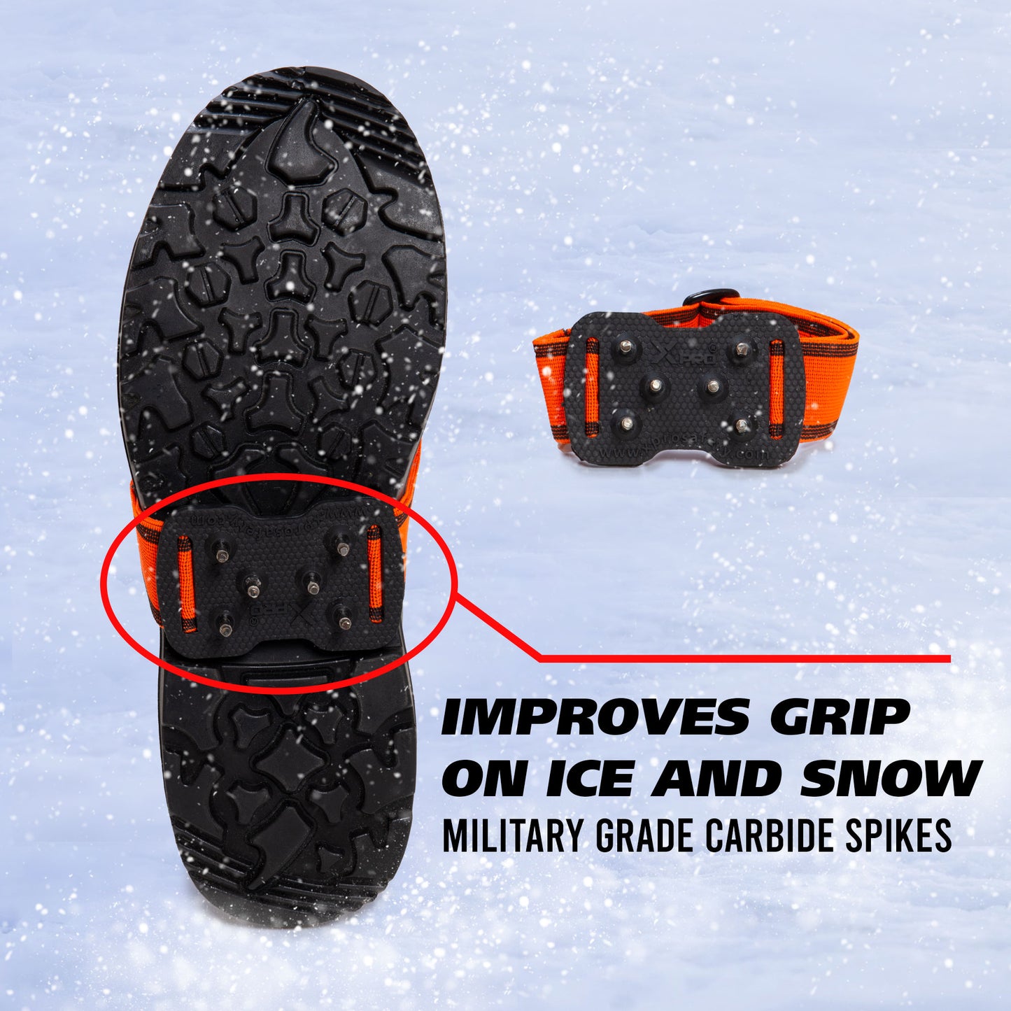 XPRO® MID GRIP ICE CLEATS – Ultimate Traction for Extreme Conditions