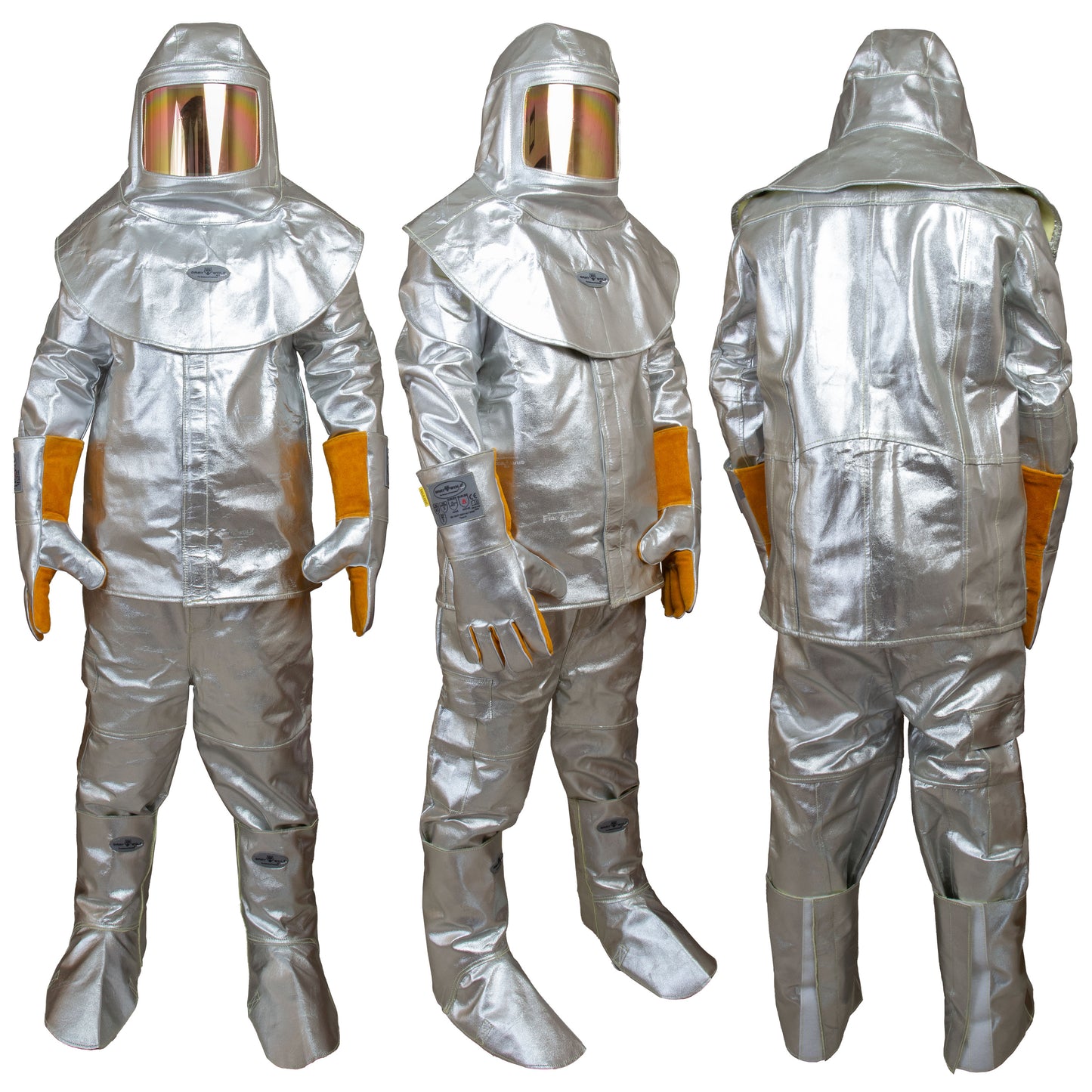 SPX-7013 GRAY WOLF® MULTILAYER ALUMINIZED ARAMID COMPLETE SUIT