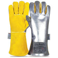 SpecxArmor® Graywolf® Kevlar Aluminized Heat Resistant Welding Glove/Large/1472°F │Fire Gloves│Kevlar Gloves│High Heat │Foundry gloves│