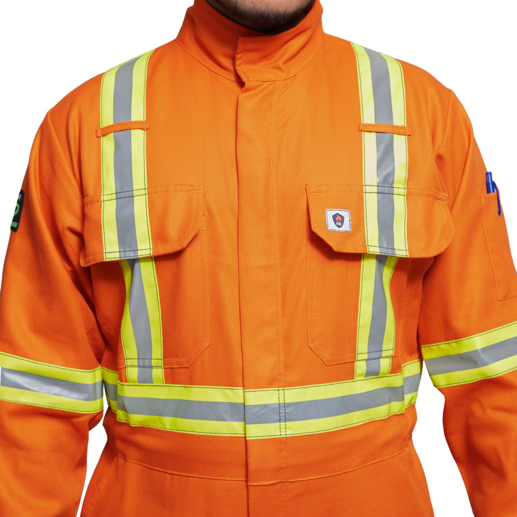 SPX-6040 Cotton FR Fire Resistant Fashion Coveralls, Guaranteed protection, FR coveralls men & women