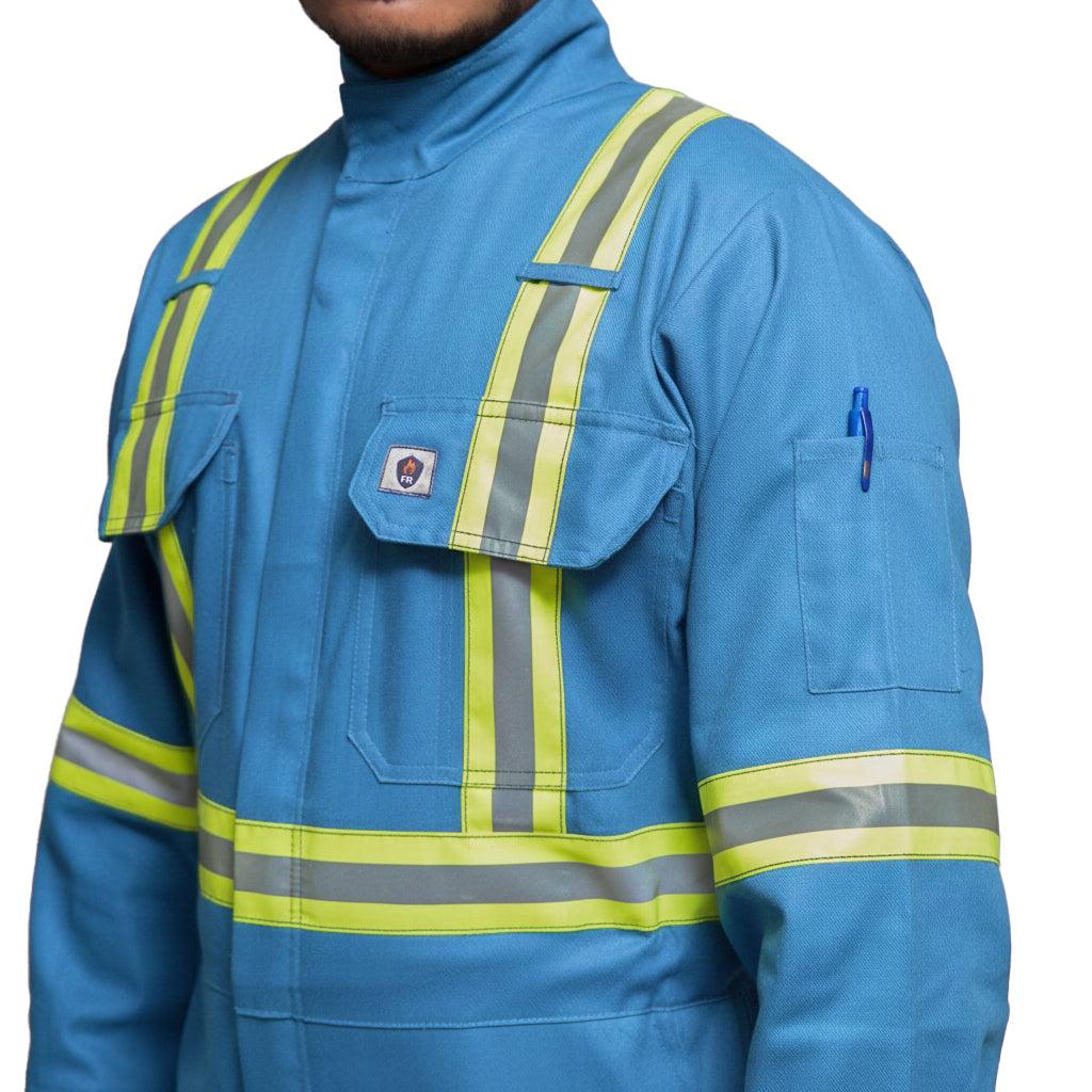 SPX-6040 Cotton FR Fire Resistant Fashion Coveralls, Guaranteed protection, FR coveralls men & women