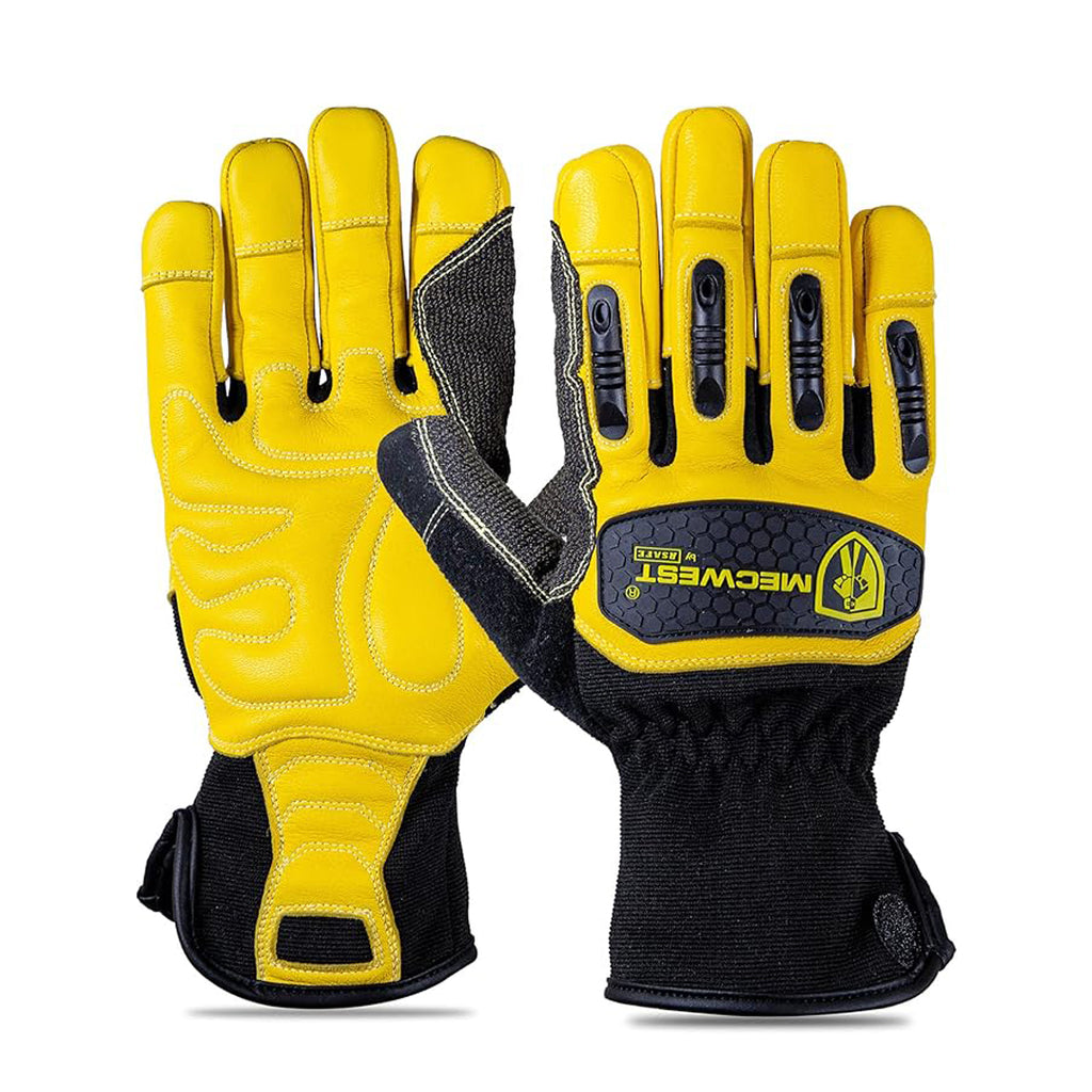 Specxarmor SPX-1021 Work Glove Premier Leather , Full Palm Kevlar reinforced, Performance Fit, Durable, Machine Washable