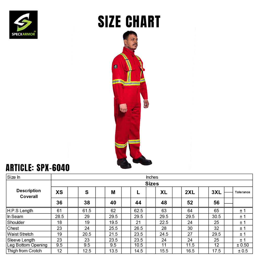 SPX-6040 Cotton FR Fire Resistant Fashion Coveralls, Guaranteed protection, FR coveralls men & women