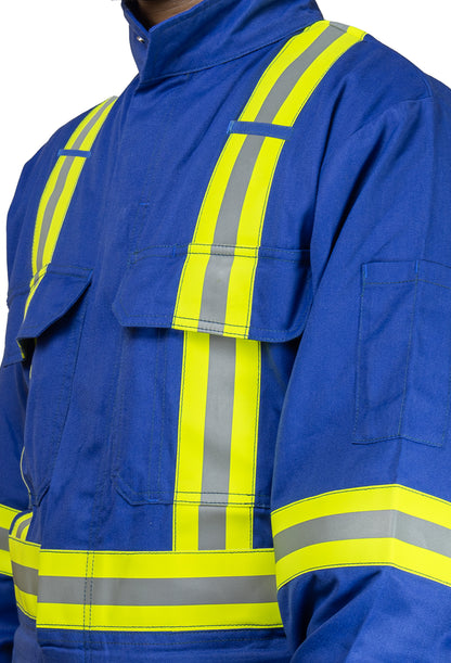 SPX-6022 Inherent Flame Resistant FR Coveralls Nomex fibers, Guaranteed protection, FR coveralls men & women
