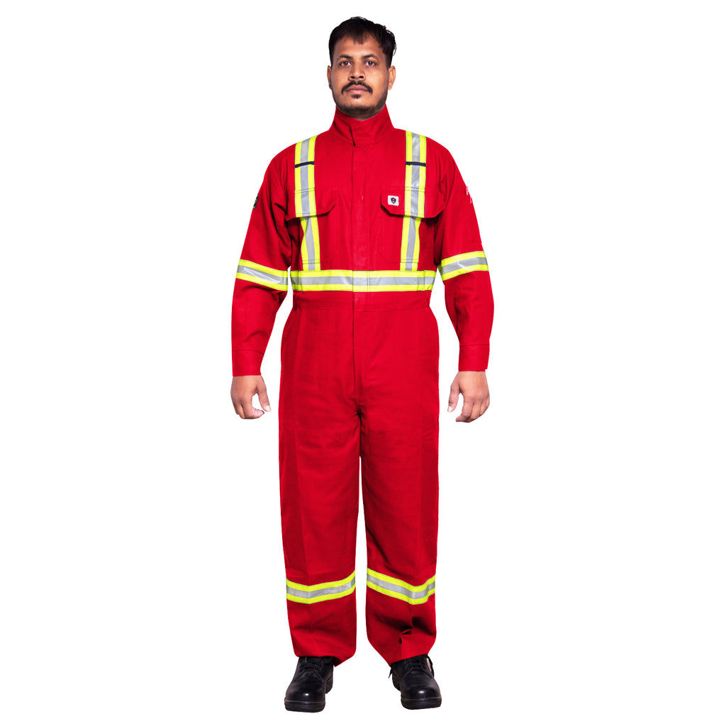 SPX-6040 Cotton FR Fire Resistant Fashion Coveralls, Guaranteed protection, FR coveralls men & women