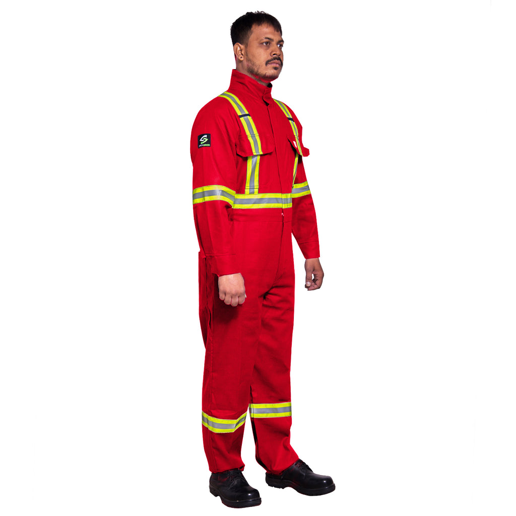SPX-6040 Cotton FR Fire Resistant Fashion Coveralls, Guaranteed protection, FR coveralls men & women