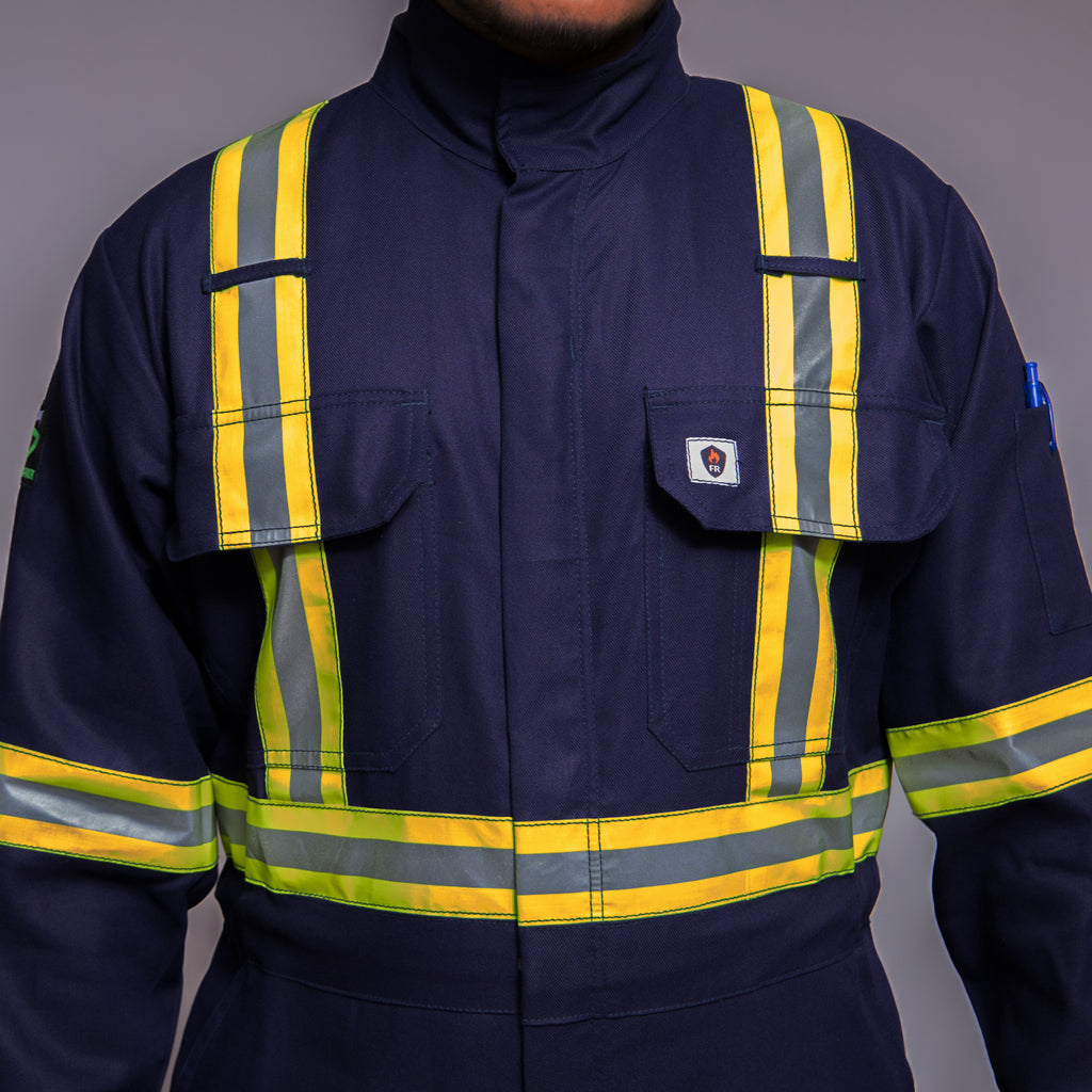 SPX-6022 Inherent Flame Resistant FR Coveralls Nomex fibers, Guaranteed protection, FR coveralls men & women