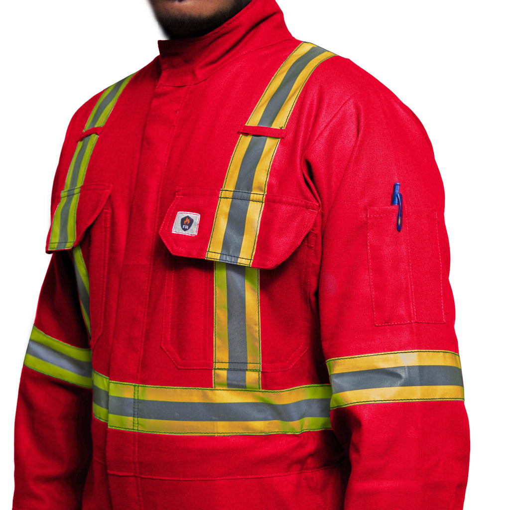 SPX-6040 Cotton FR Fire Resistant Fashion Coveralls, Guaranteed protection, FR coveralls men & women